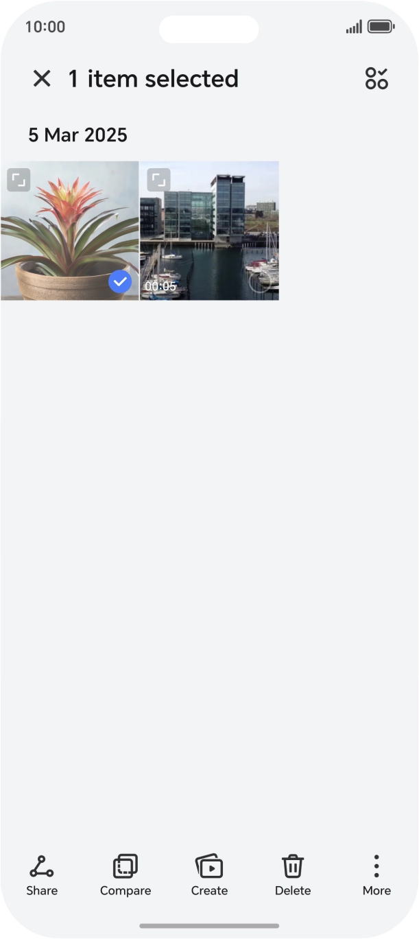 Press the select all icon. Press the select all icon.