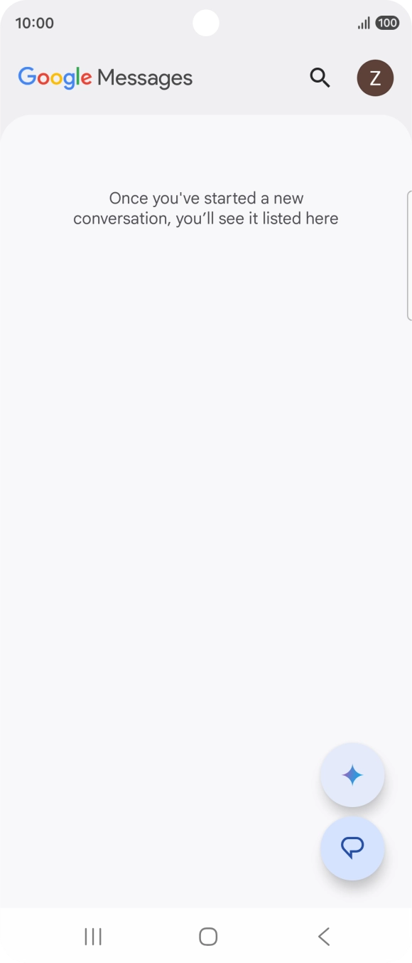 Press the Home key to return to the home screen. Press the Home key to return to the home screen.