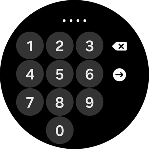 Insira o código PIN pretendido e siga as indicações no ecrã, para criar um código PIN como código de bloqueio.