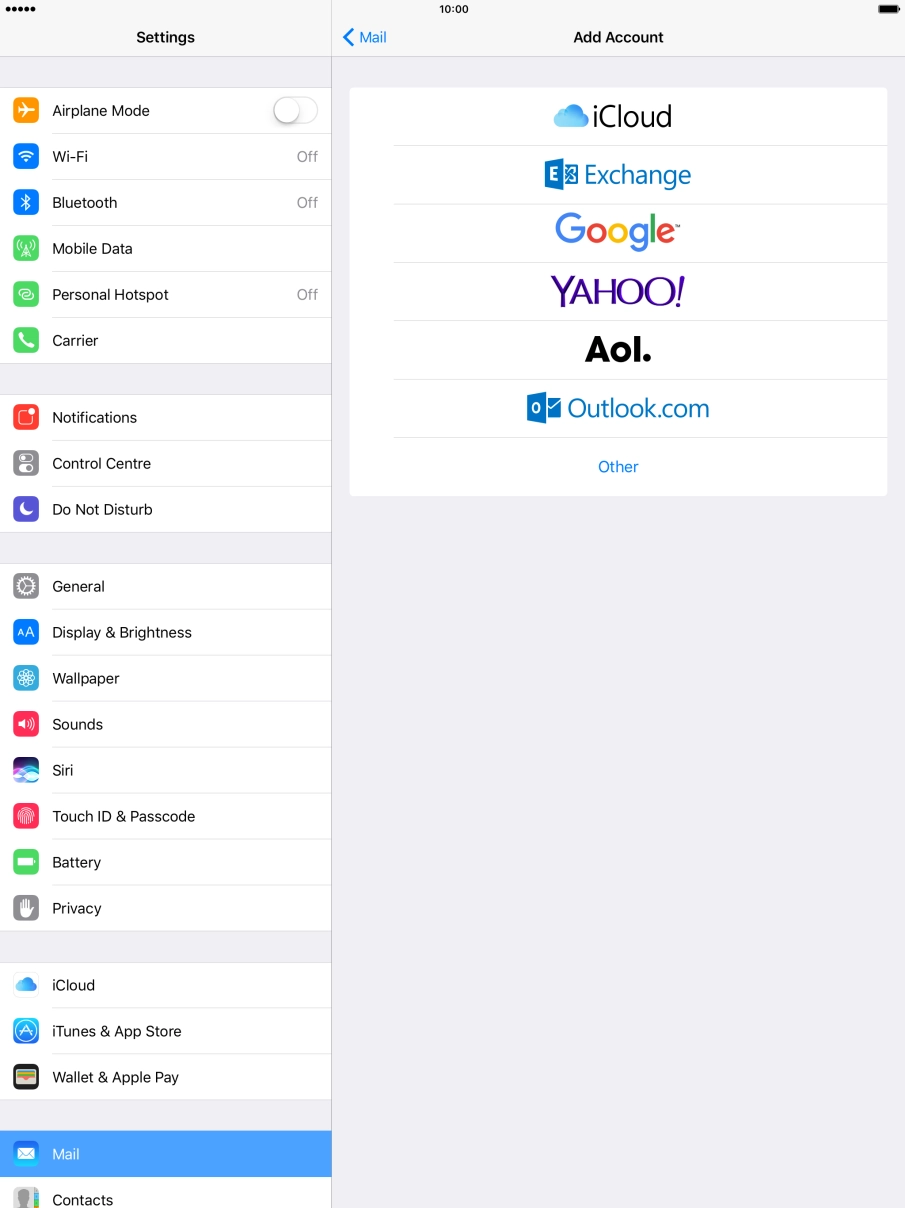 Press Other. Press Other.