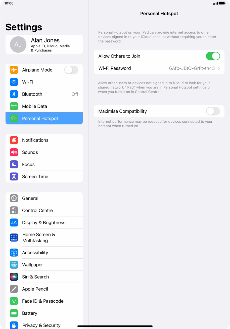 Slide your finger upwards starting from the bottom of the screen to return to the home screen.