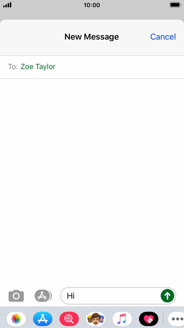 Press the picture icon.