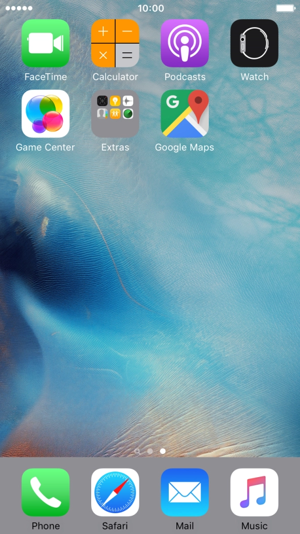 Press Google Maps. Press Google Maps.