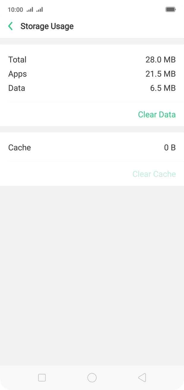 Press the Home key to return to the home screen. Press the Home key to return to the home screen.