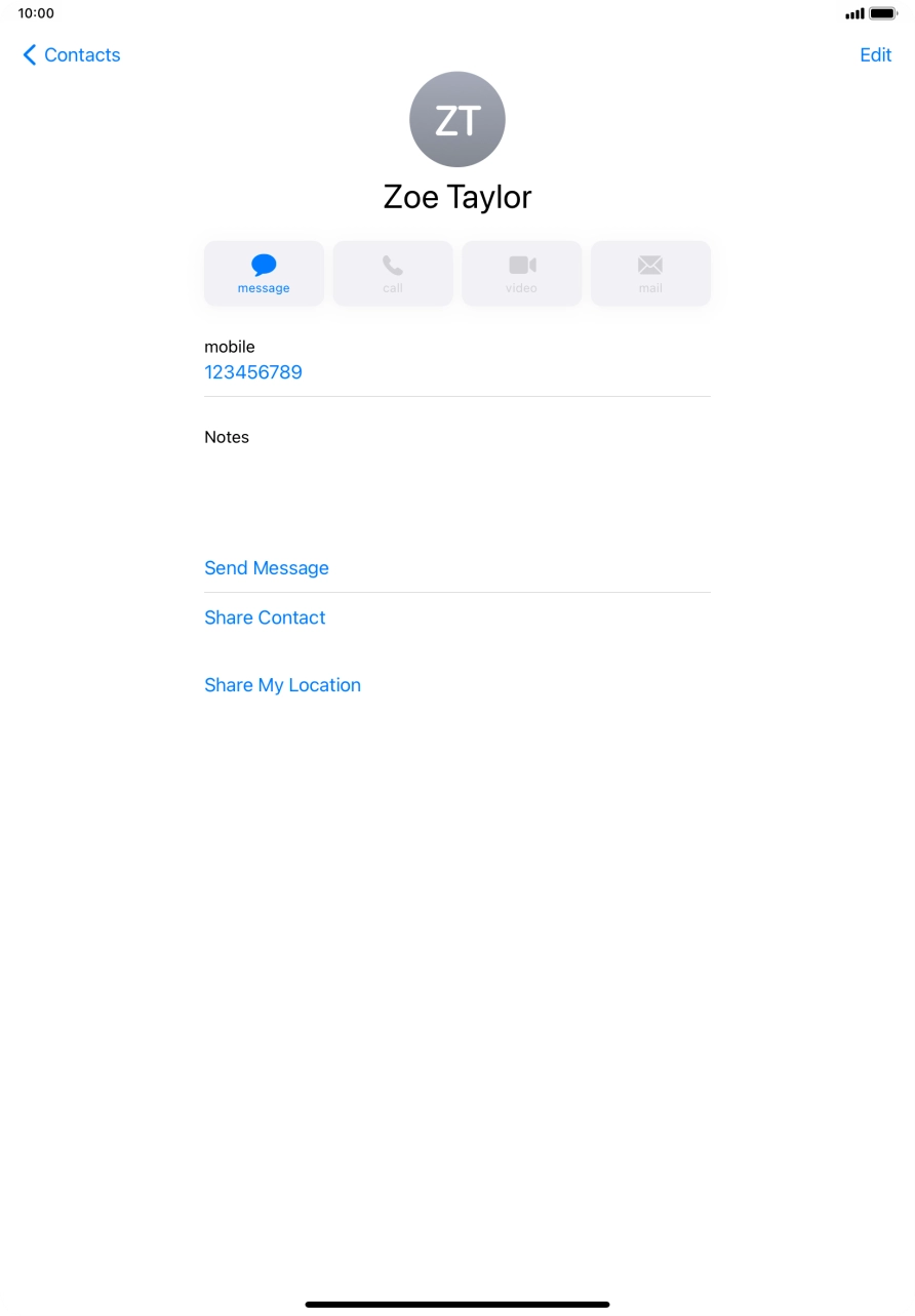 Slide your finger upwards starting from the bottom of the screen to return to the home screen.