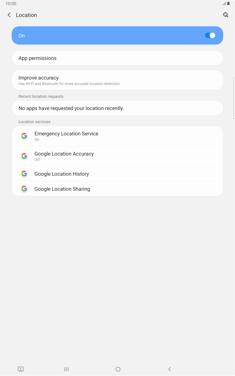 Press App permissions.