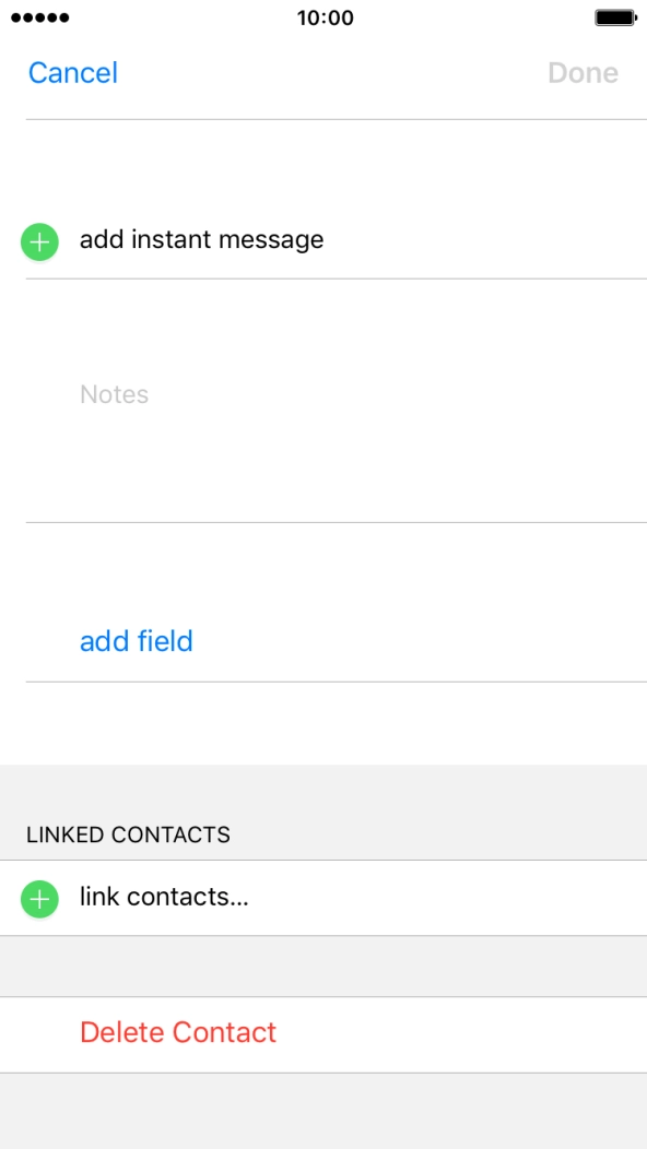 Press link contacts....