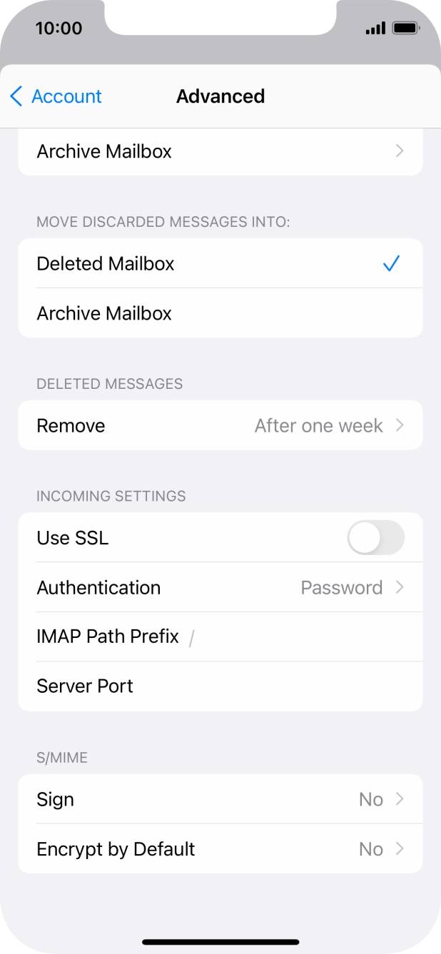 Press the indicator next to Press the indicator next to