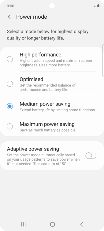 Press the Home key to return to the home screen. Press the Home key to return to the home screen.