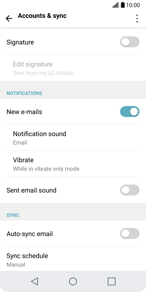 Press the indicator next to Press the indicator next to