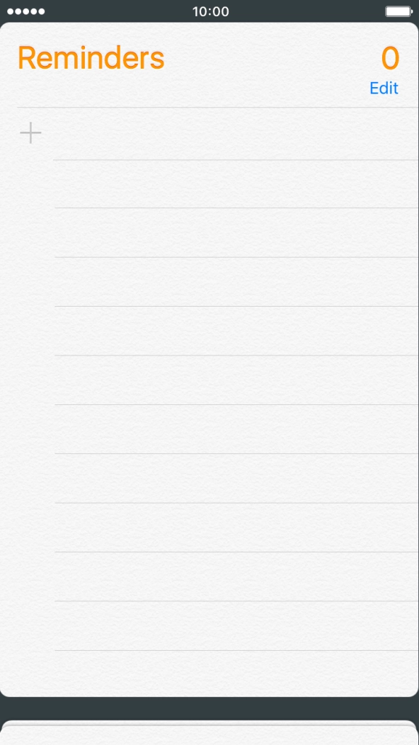 Press the text input field and key in the required text.