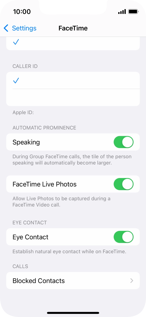 Press the indicator next to Press the indicator next to