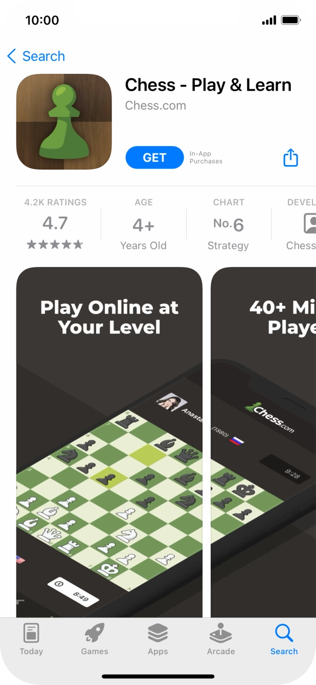 Press GET and follow the instructions on the screen to install the app. Press GET and follow the instructions on the screen to install the app.