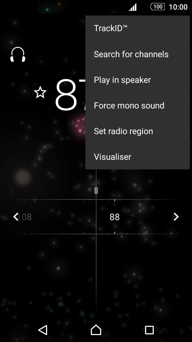 Press Search for channels and wait while your phone searches for channels.