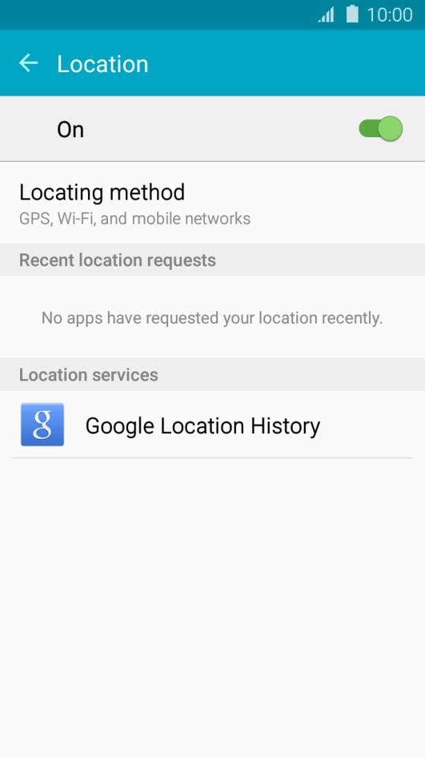 Press Locating method.