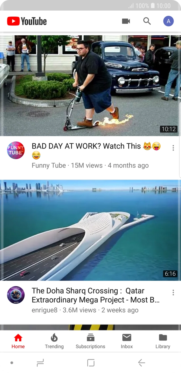 Press the upload icon.