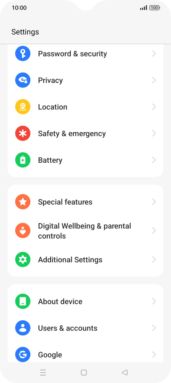 Press Additional Settings. Press Additional Settings.