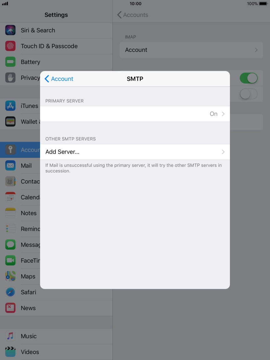 Press the field below 