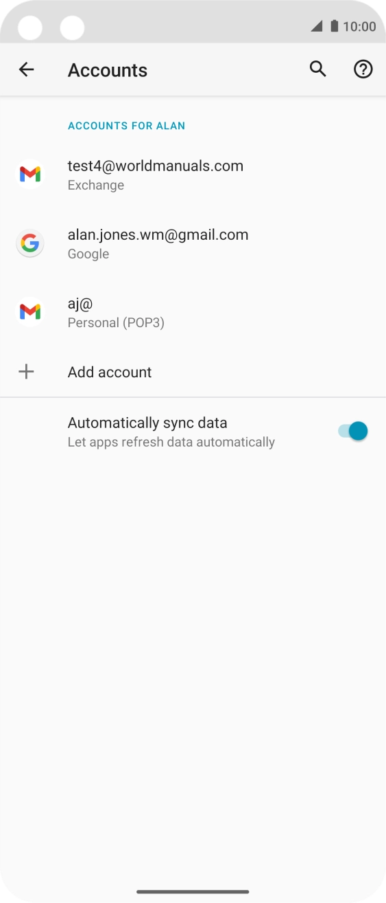 Slide your finger upwards starting from the bottom of the screen to return to the home screen.
