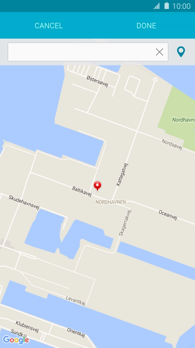 Press DONE. Press DONE.