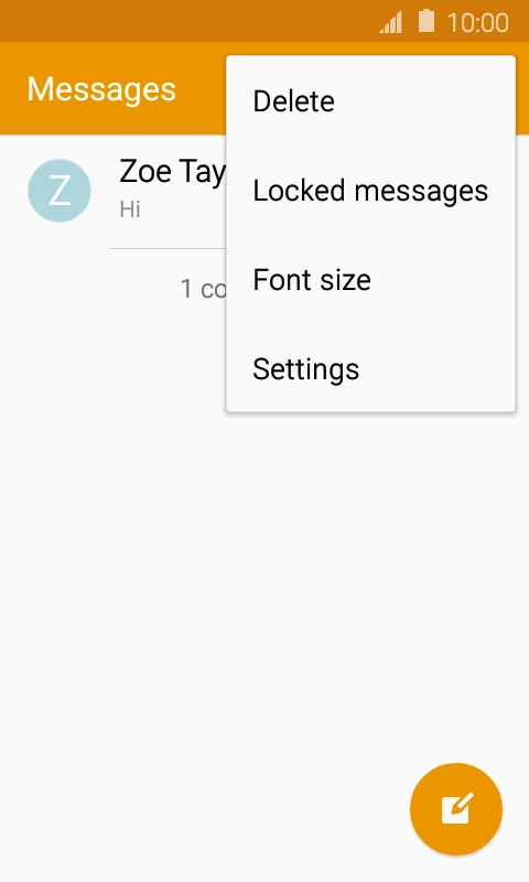 Press Settings. Press Settings.