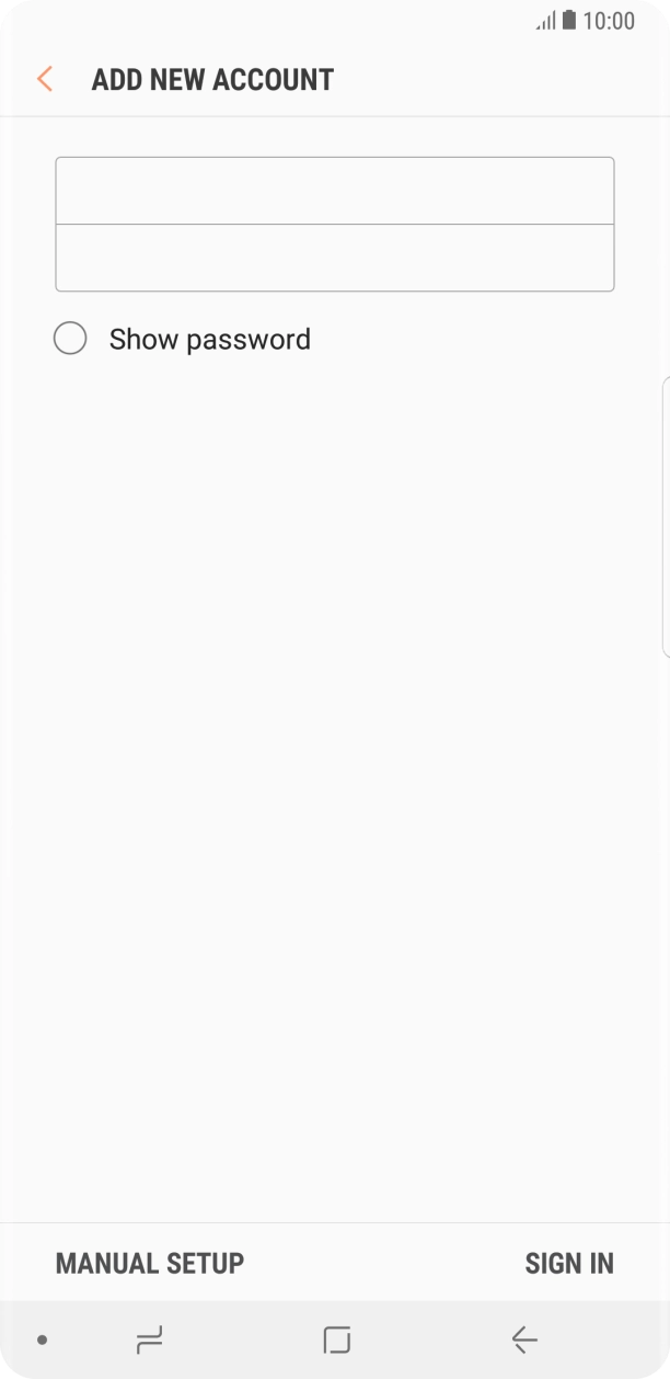 Press SIGN IN. Press SIGN IN.