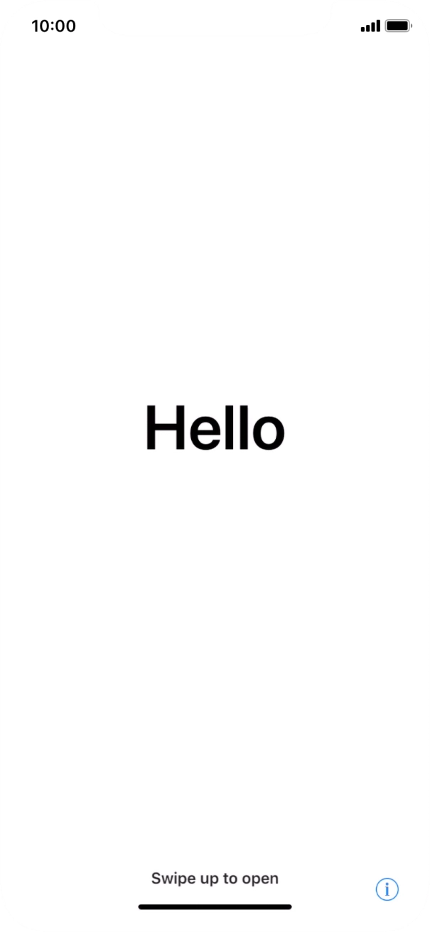 Slide your finger upwards starting from the bottom of the screen. Slide your finger upwards starting from the bottom of the screen.