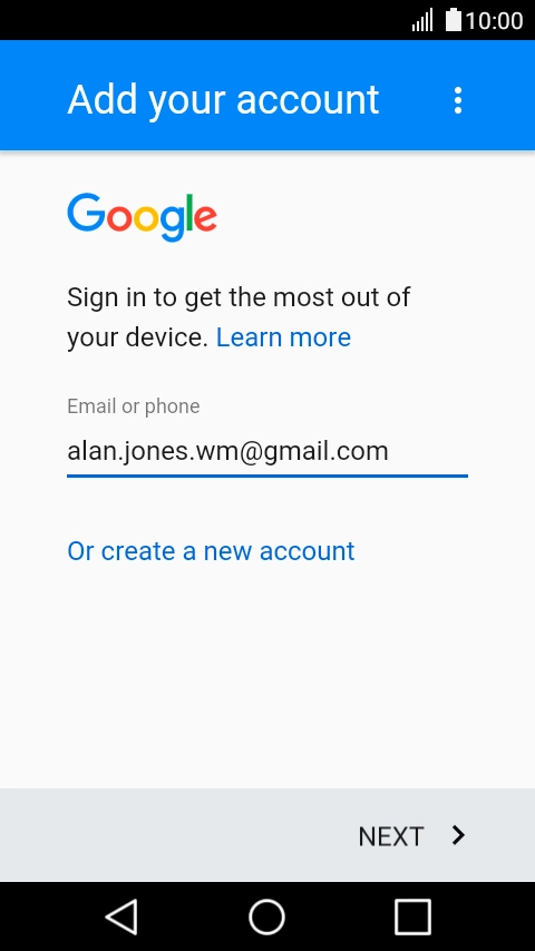 Press NEXT. Press NEXT.