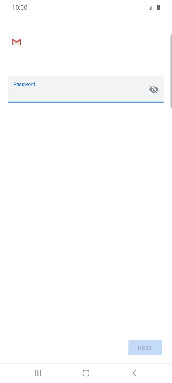 Press the field below 