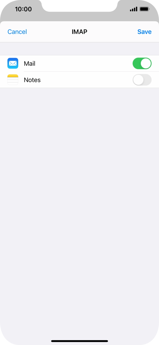 Press Save. Your email account has now been set up. To select more settings for incoming and outgoing server, proceed with the following steps.