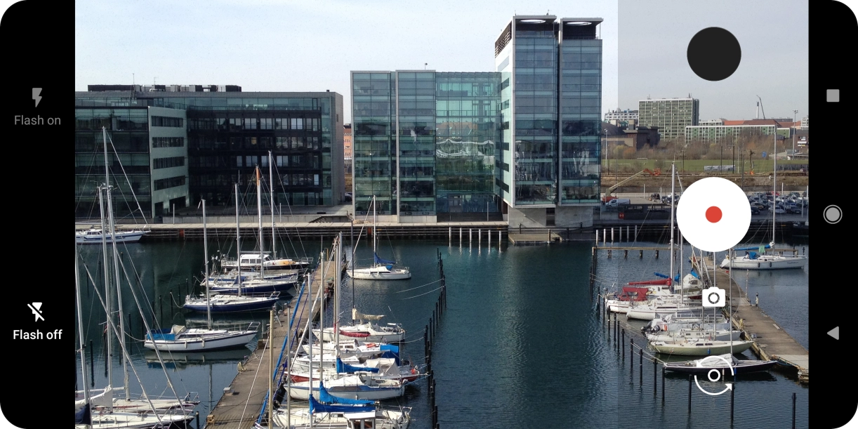 Press the required setting.