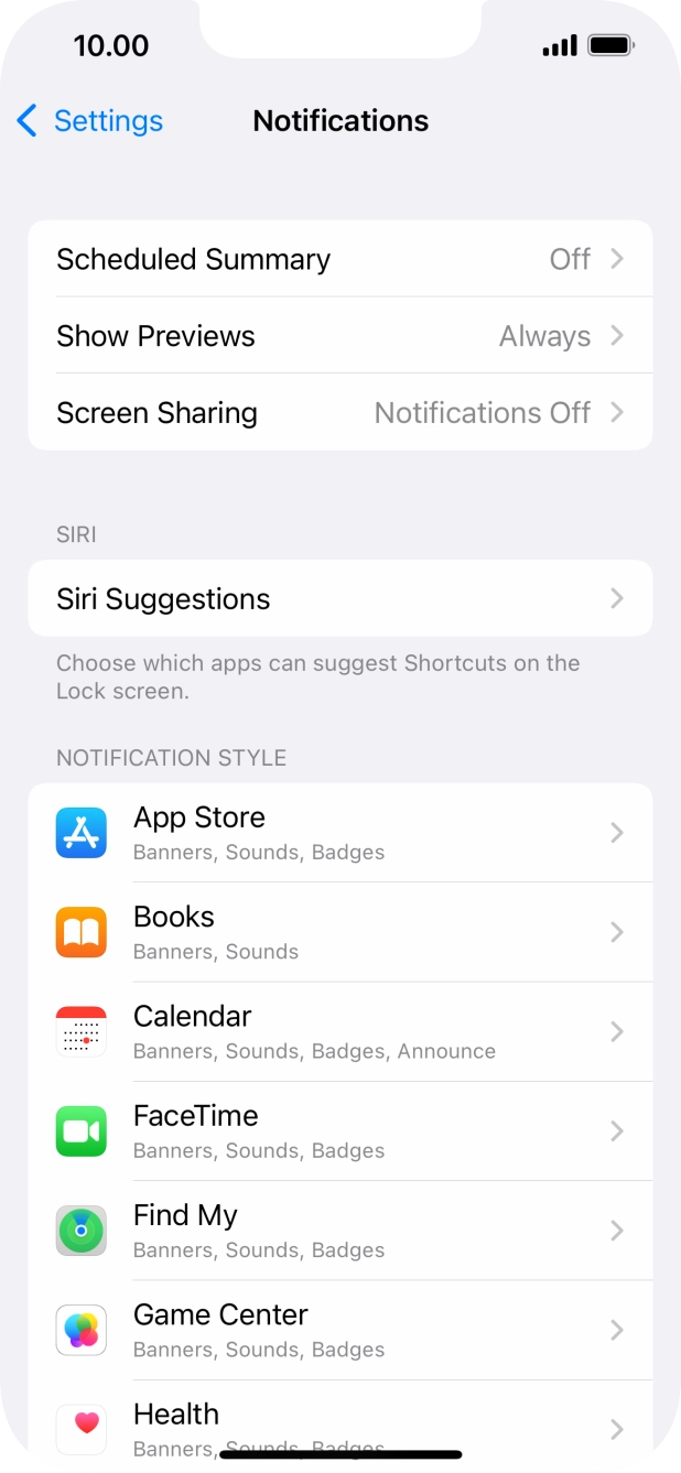 Press Scheduled Summary.