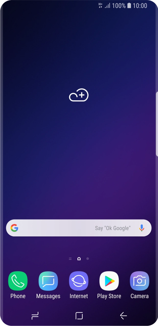 The network mode icon shows the network mode currently used by your phone.