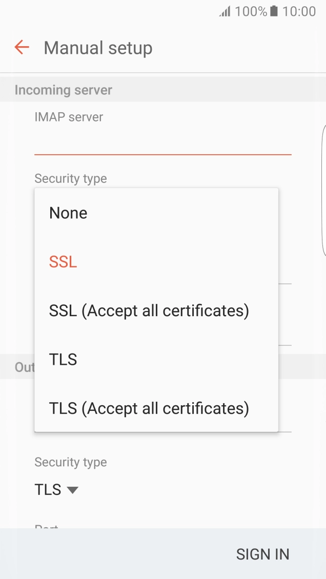 Press SSL to turn on the function.