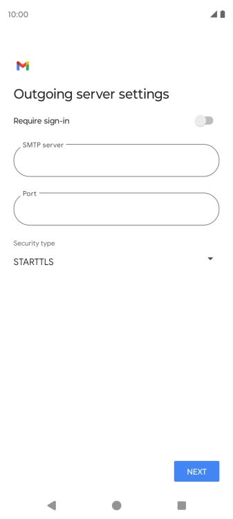 Press the indicator next to Press the indicator next to