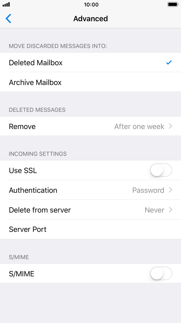 Press Authentication.