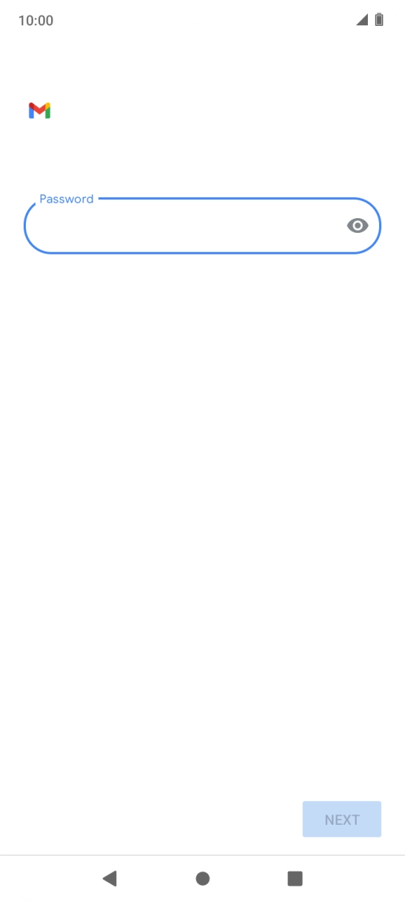 Press the field below 