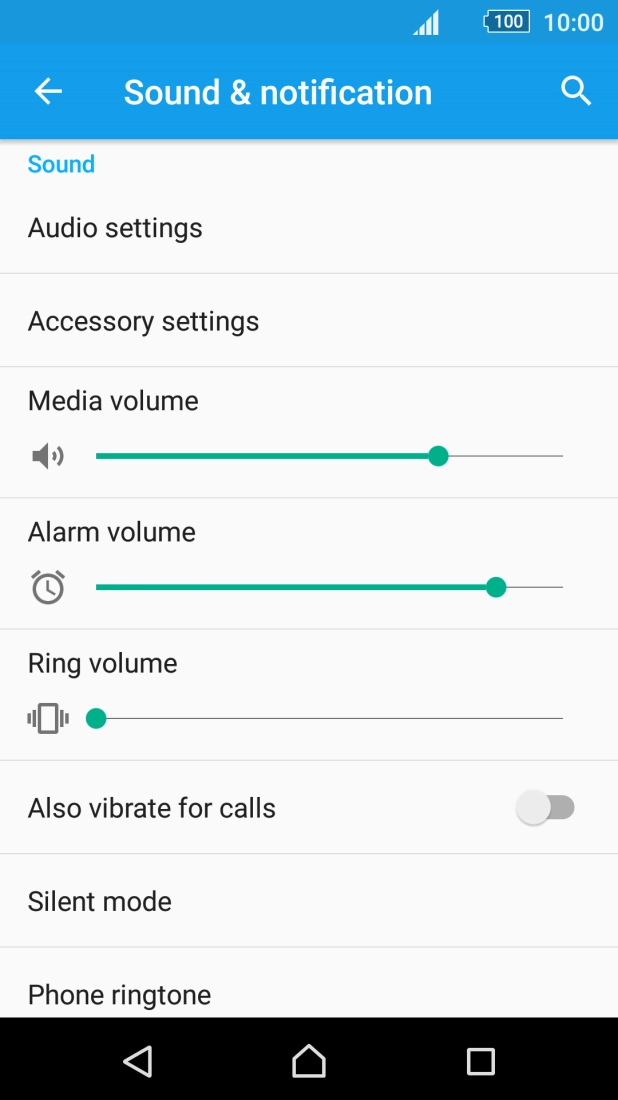 Press Phone ringtone.