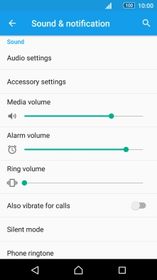 Press Phone ringtone.