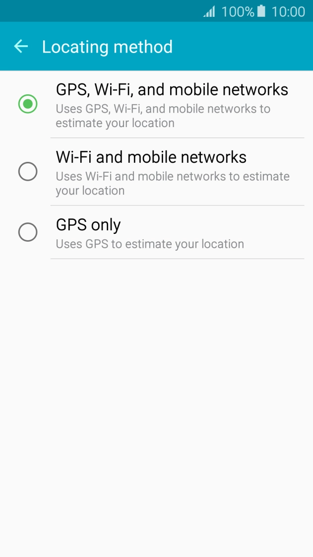 If you select GPS, Wi-Fi, and mobile networks, your phone can find your exact position using the GPS satellites, the mobile network and nearby Wi-Fi networks. Satellite-based GPS requires a clear view of the sky. If you select GPS, Wi-Fi, and mobile networks, your phone can find your exact position using the GPS satellites, the mobile network and nearby Wi-Fi networks. Satellite-based GPS requires a clear view of the sky.