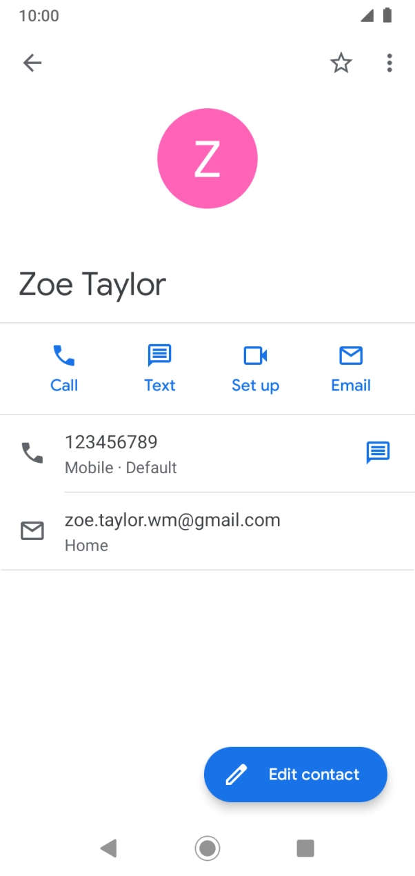 Press the required number.