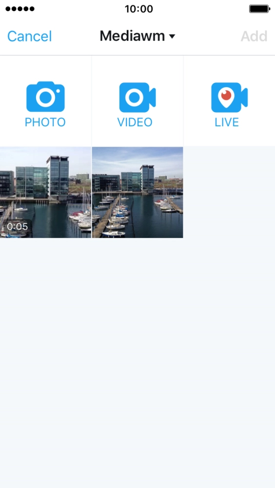 Press the required picture.