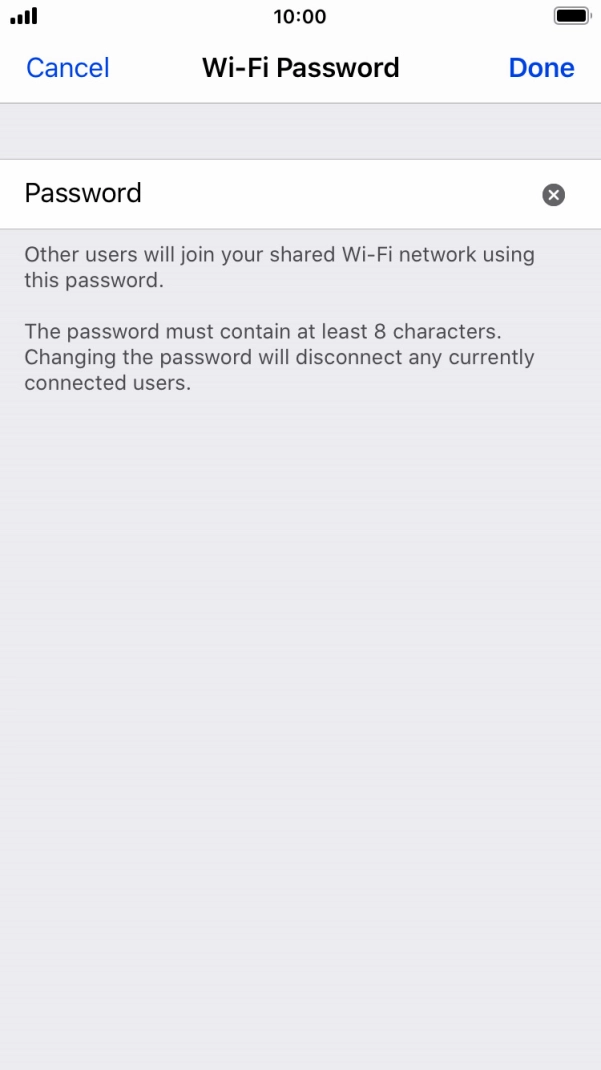 Press Done. Press Done.