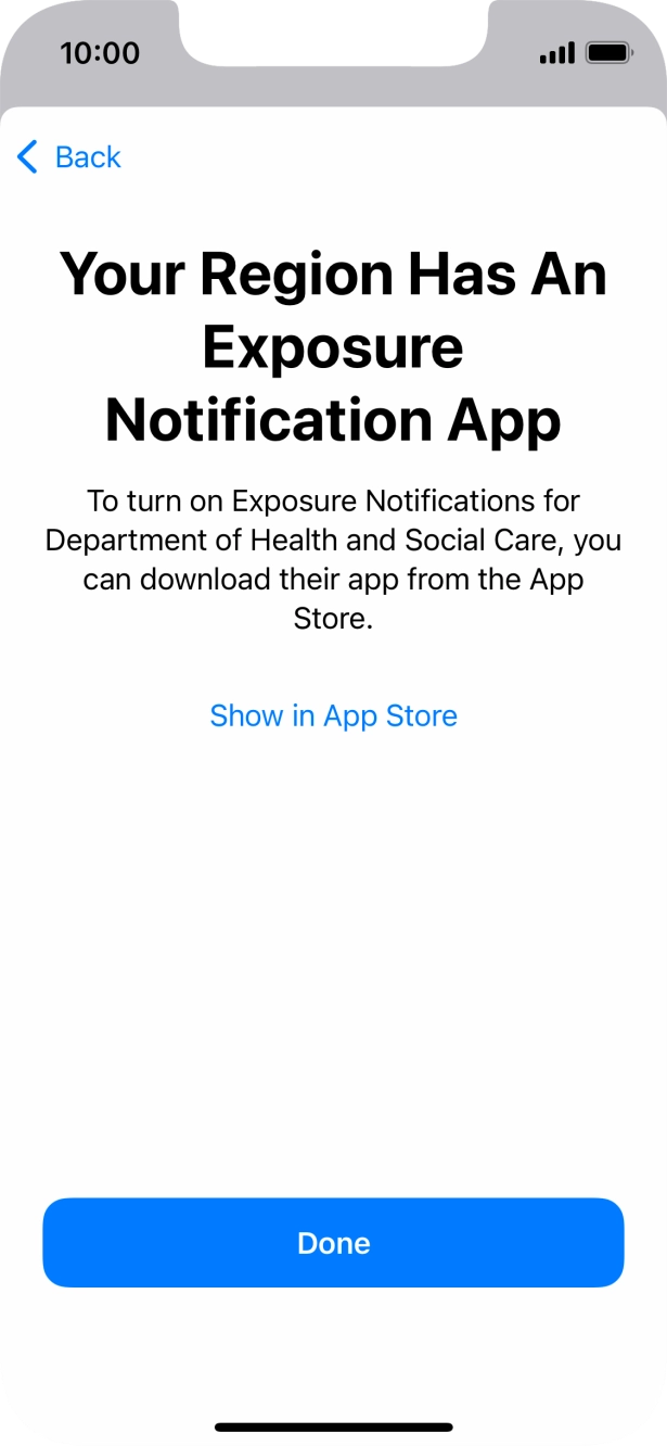 Press Show in App Store and follow the instructions on the screen to download and install the app.