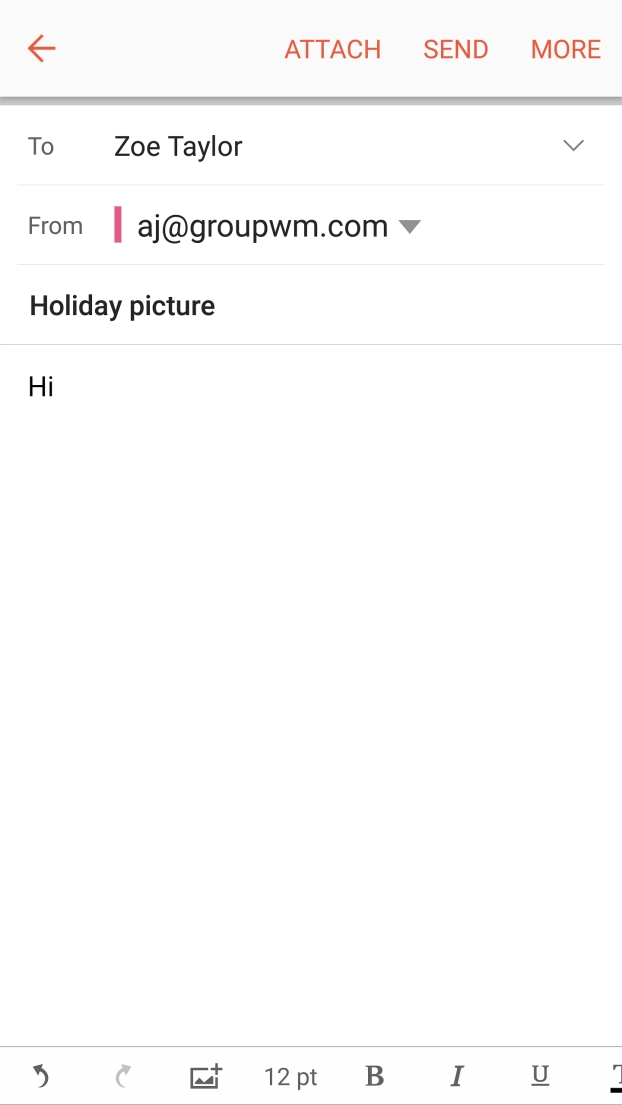 Press ATTACH. Press ATTACH.