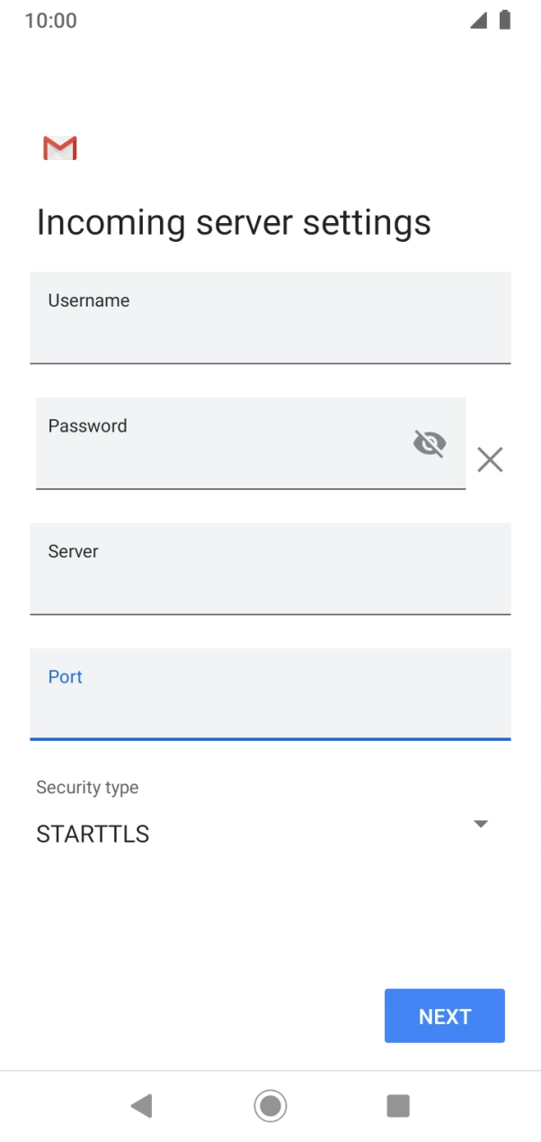 Press the drop down list below Press the drop down list below