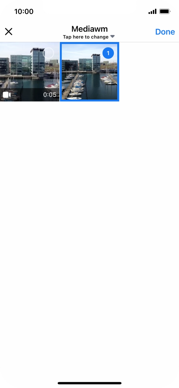 Press Done. Press Done.