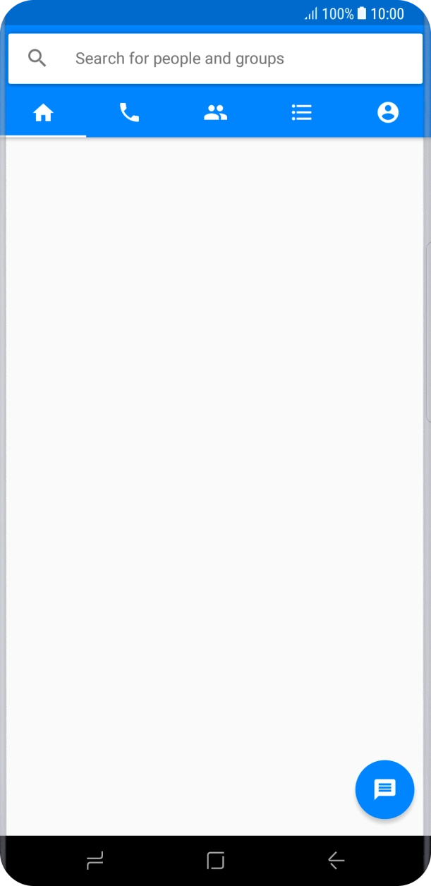 Press the new message icon.