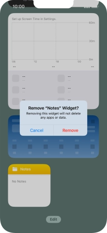 Press Remove.