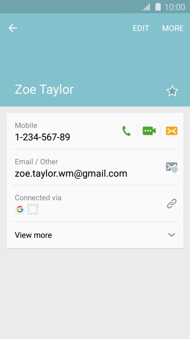 Press the required number.